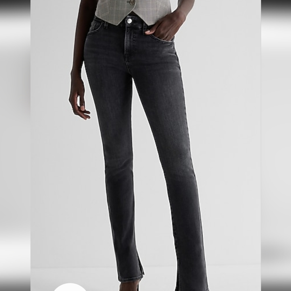 Express Black skyscraper Jeans